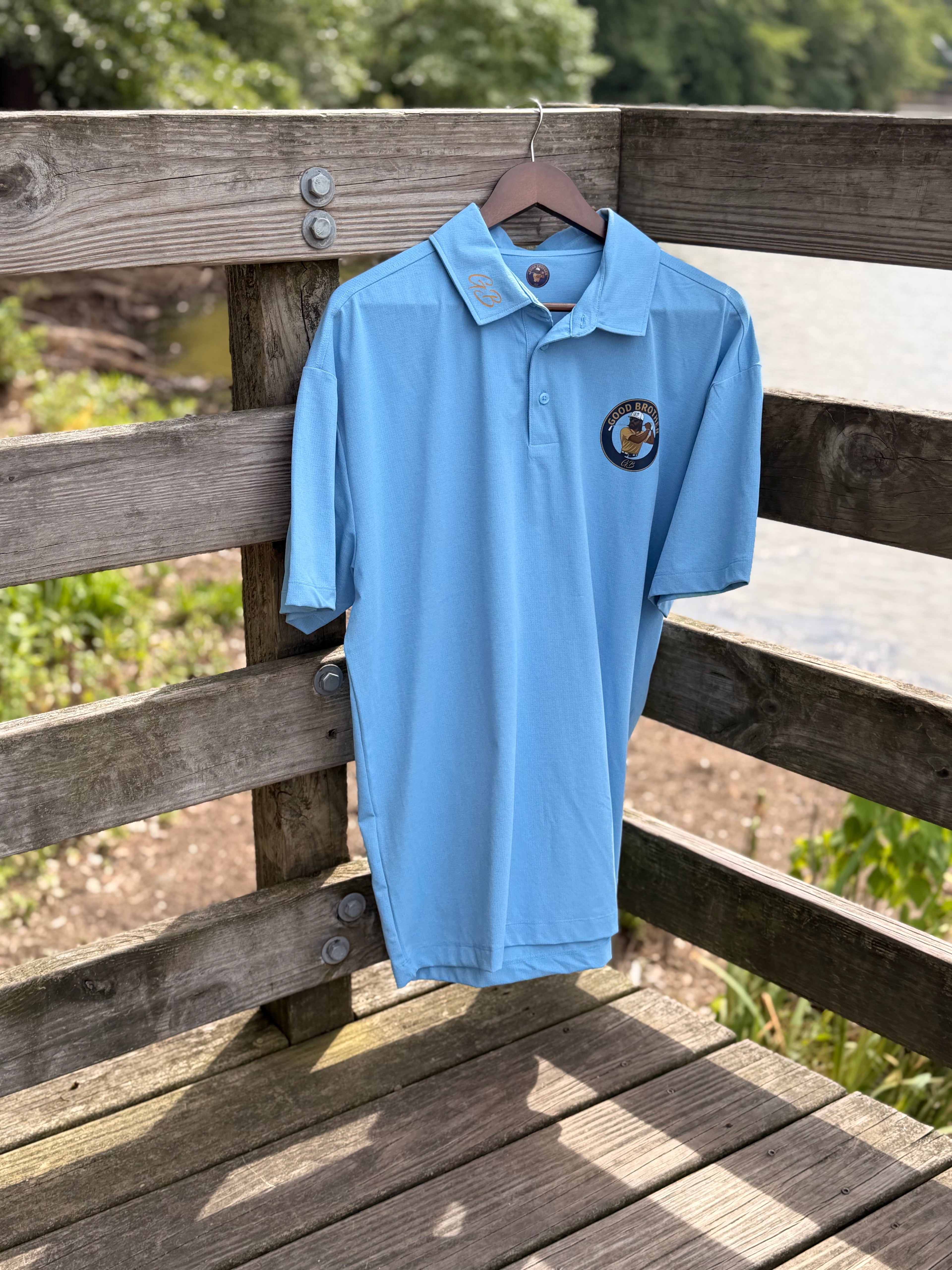 Men’s Sky Blue Polo