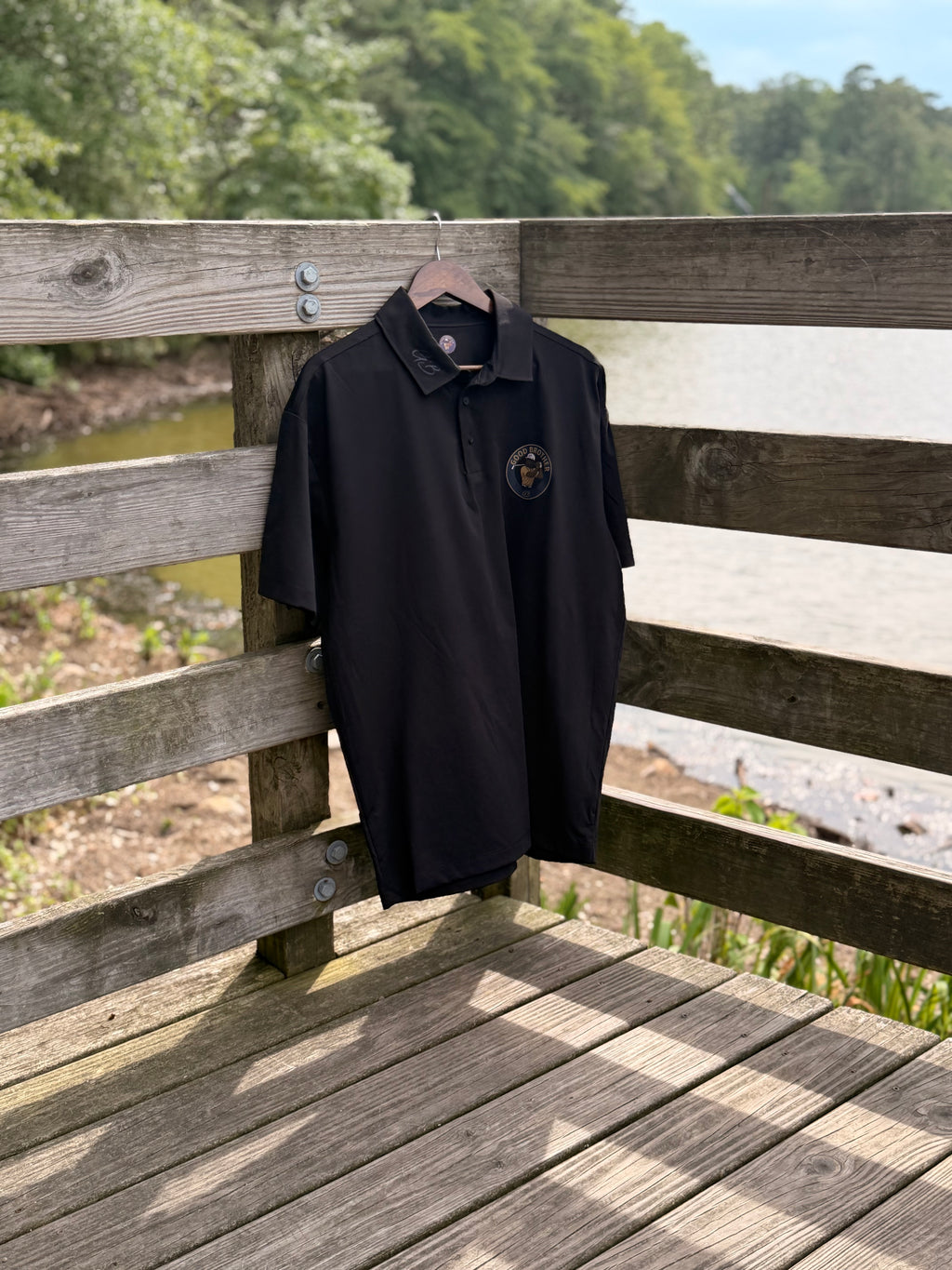 Men’s Black Polo