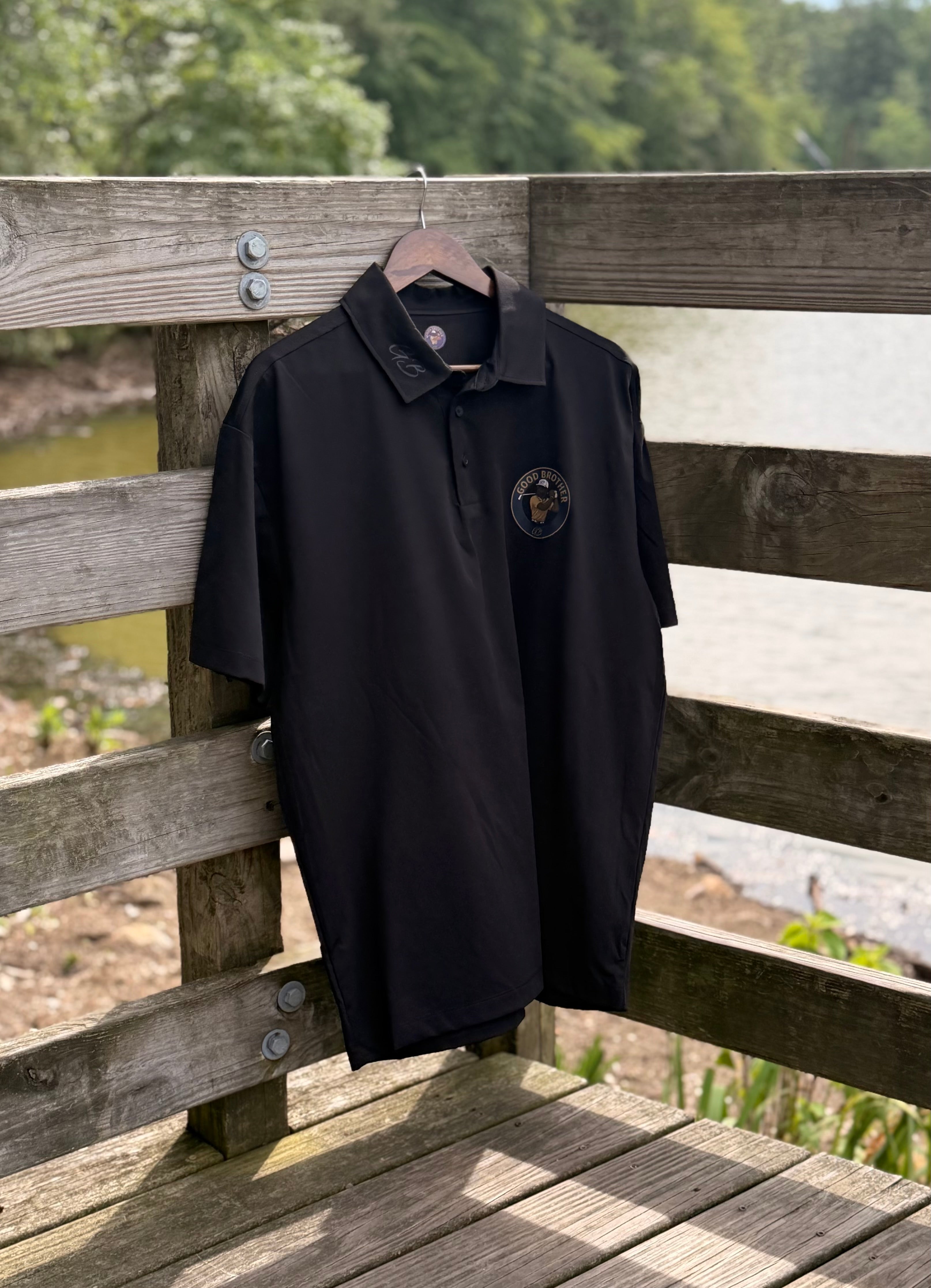 Men’s Black Polo
